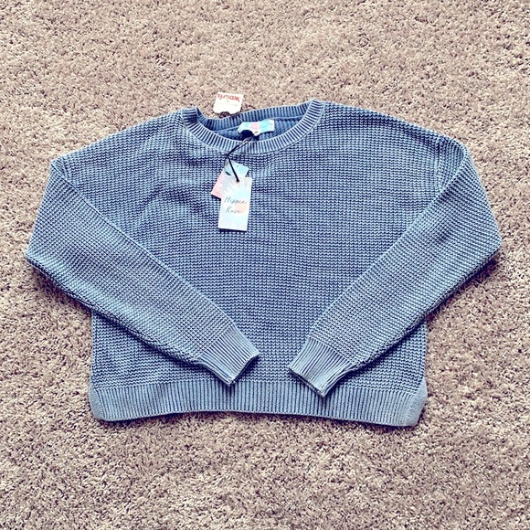 Hippie Rose Sweaters - Light blue Hippie Rose sweater